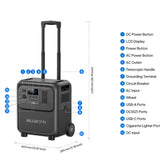 Bluetti Elite320 Portable Power Station | 1800 W 3200 Wh