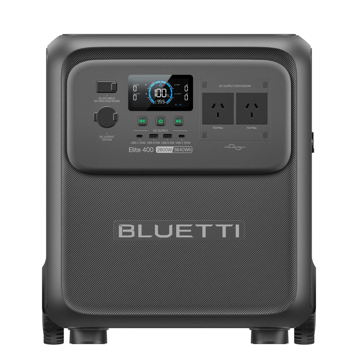 Bluetti Elite400 Portable Power Station | 2600 W 3840 Wh