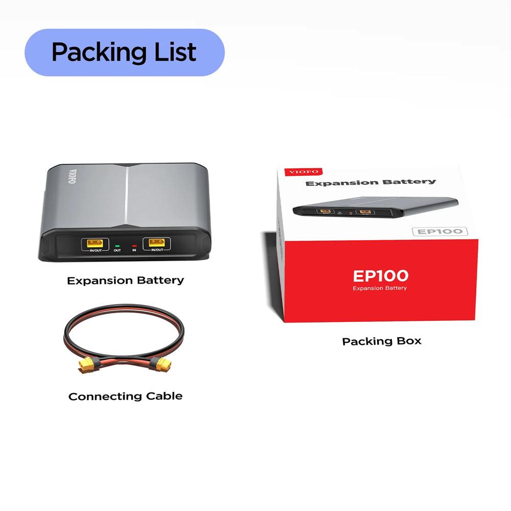 Viofo Parking Mode Expansion Battery Pack For All Dashcams (Not A119 V3)