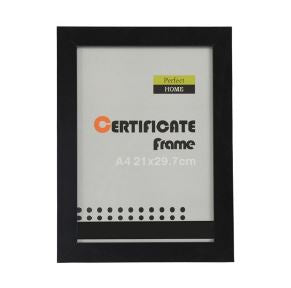 Essential A4 Black Certificate Frame