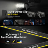 Nitecore 400 Lumen Usb Rechargeable Led Headlamp