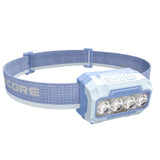 Nitecore 600 Lumen Usb Rechargeable Led Headlamp Blue