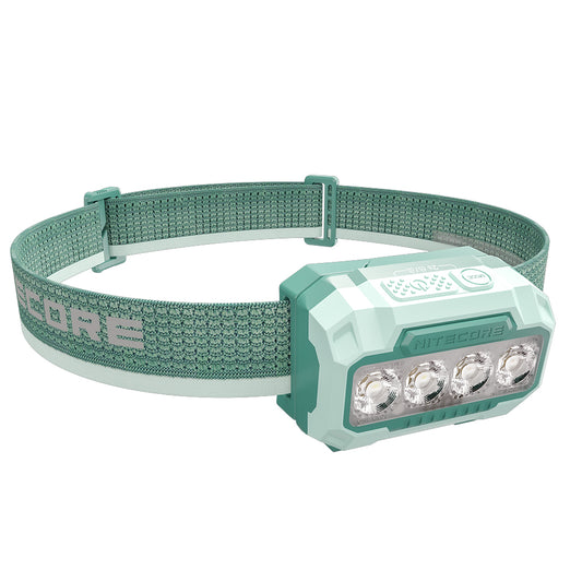 Nitecore 600 Lumen Usb Rechargeable Led Headlamp Torch Green