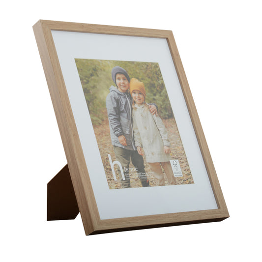 Home 11x14 with 8x10 opening, Oak Picture Frame
