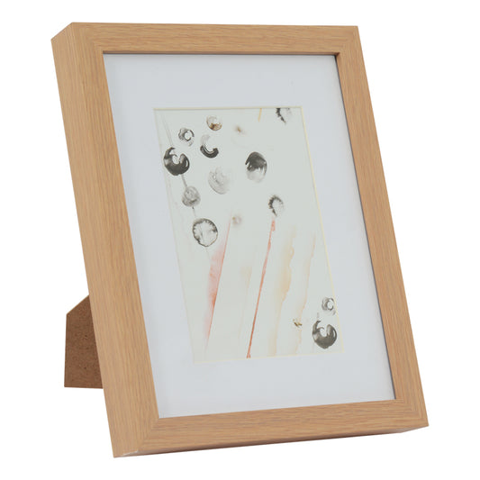 Home  8x10 with 5x7 opening, Oak Picture Frame