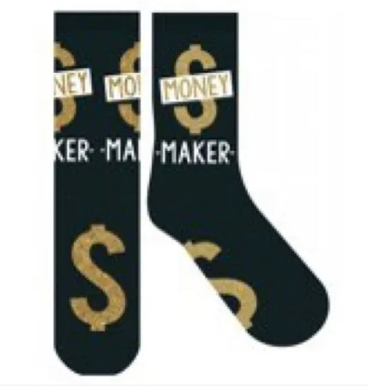 SOCK FF GLITTER MONEY MKR