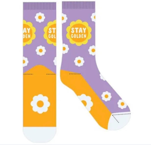 SOCK FF GLOW YOU ARE GOLDEN