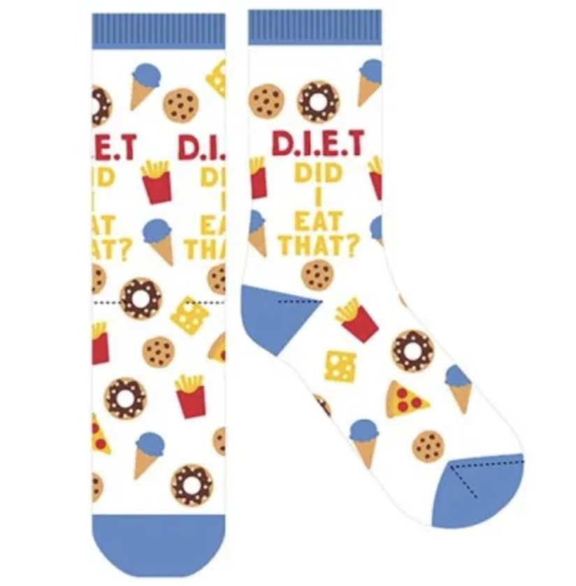 Diet? Did I Eat That? Novelty Socks