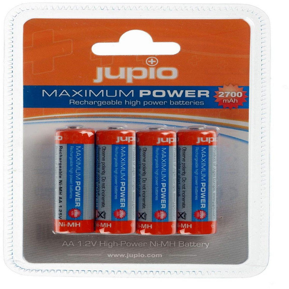 Jupio Rechargable Battery Aa 2700 Mah 4 Pk