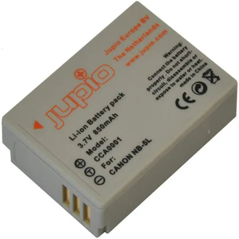 Jupio Camera Battery Canon Nb 5 L 3.7 V 850 Mah