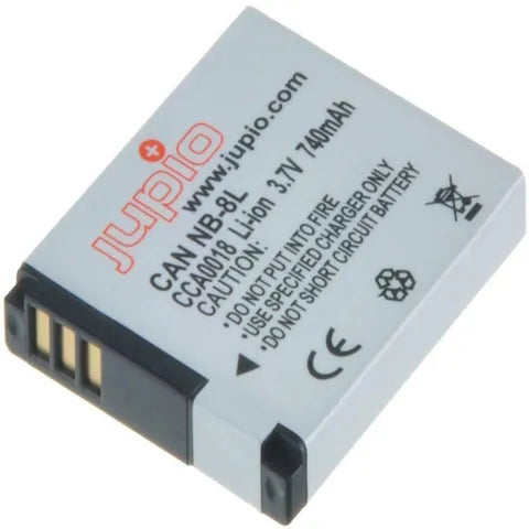 Jupio Camera Battery Canon Nb 8 L 3.6 V 740 Mah
