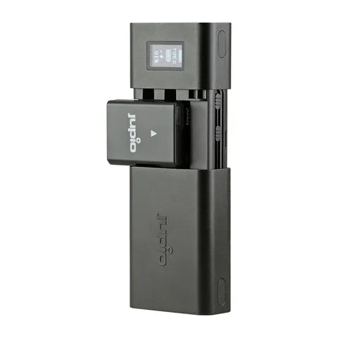 Jupio Universal Usb C Fast Charger With Oled Display & Usb C Input/Output