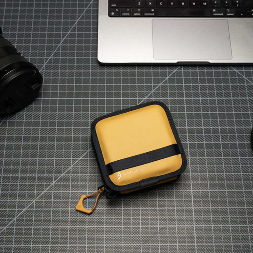 Wandrd Lens Filter Case Dallol Yellow