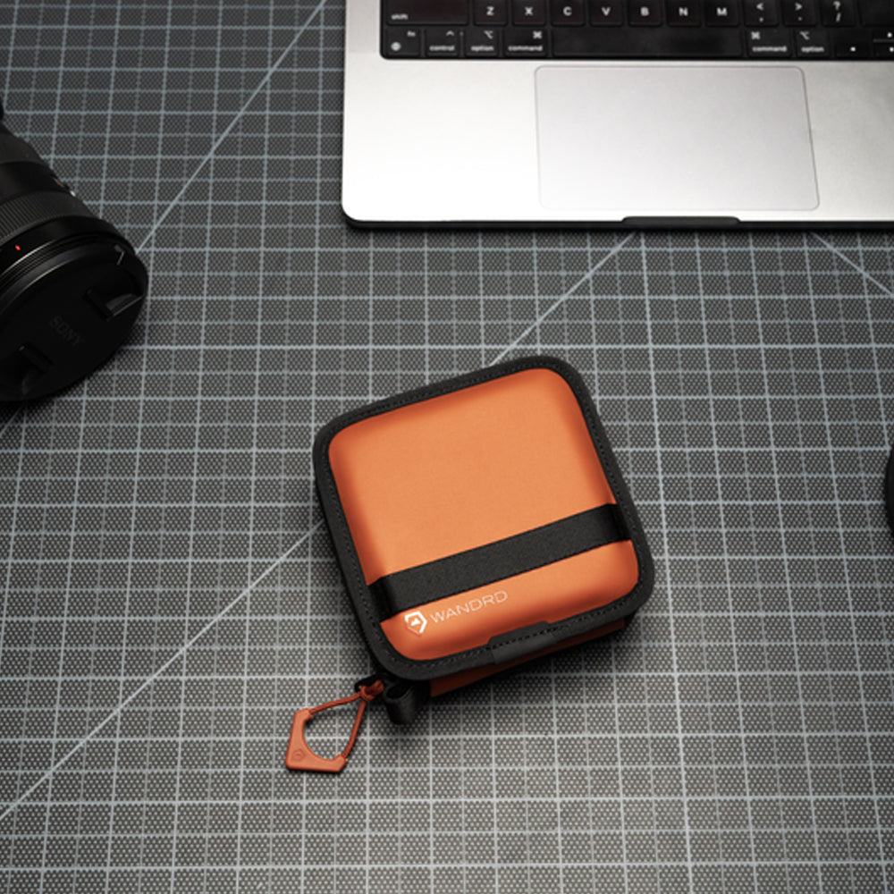 Wandrd Lens Filter Case Sedona Orange