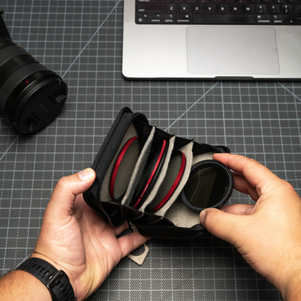 Wandrd Lens Filter Case Yuma Tan