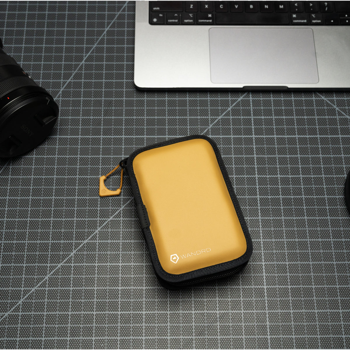 Wandrd Memory Card Case Dallol Yellow