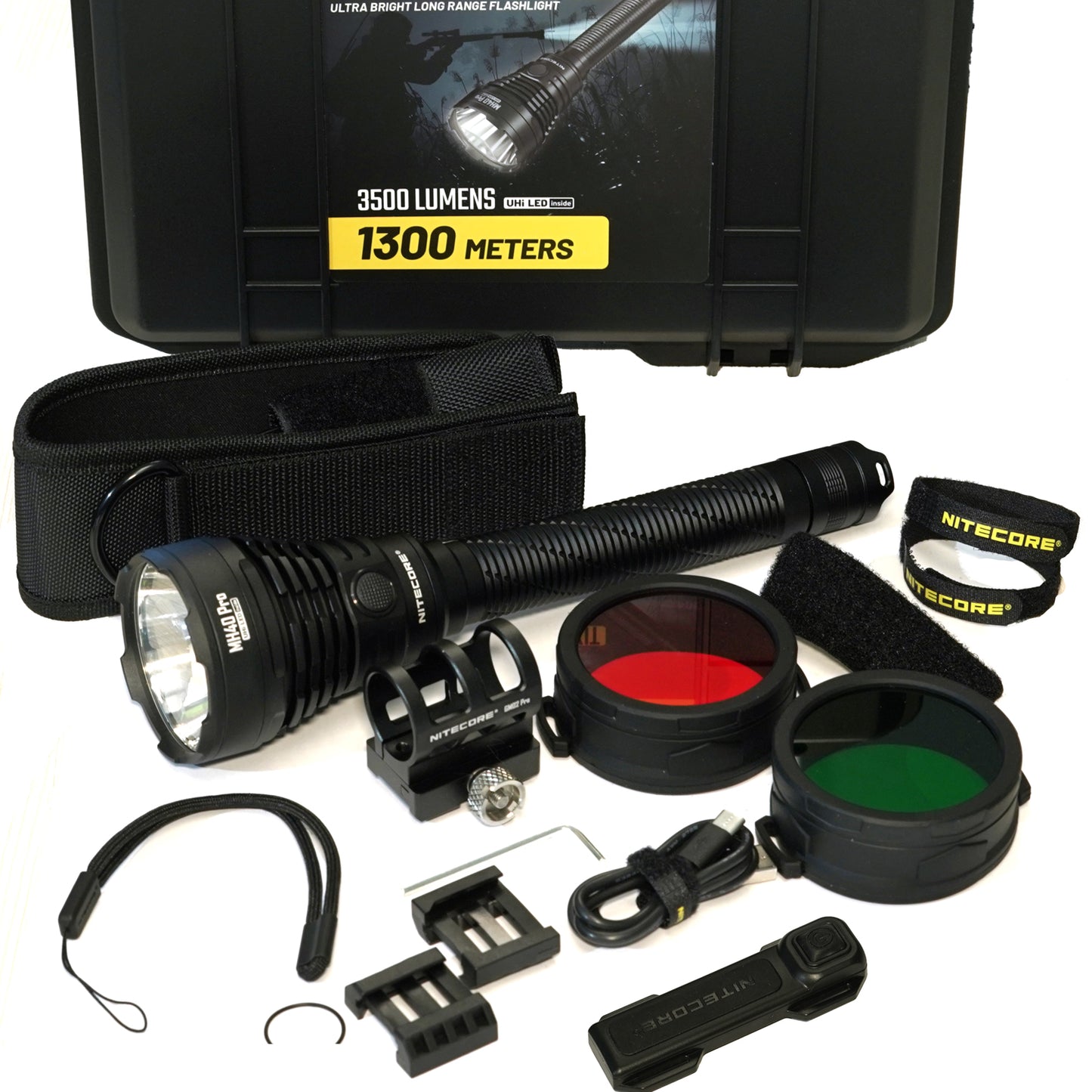 Nitecore Mh40 Pro 3500 Lumen Hunting Kit With Gm02 Pro