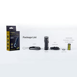 Nitecore Mt1 C Pro 1000 Lumen Ip68 Edc Torch 505 Yards Throw