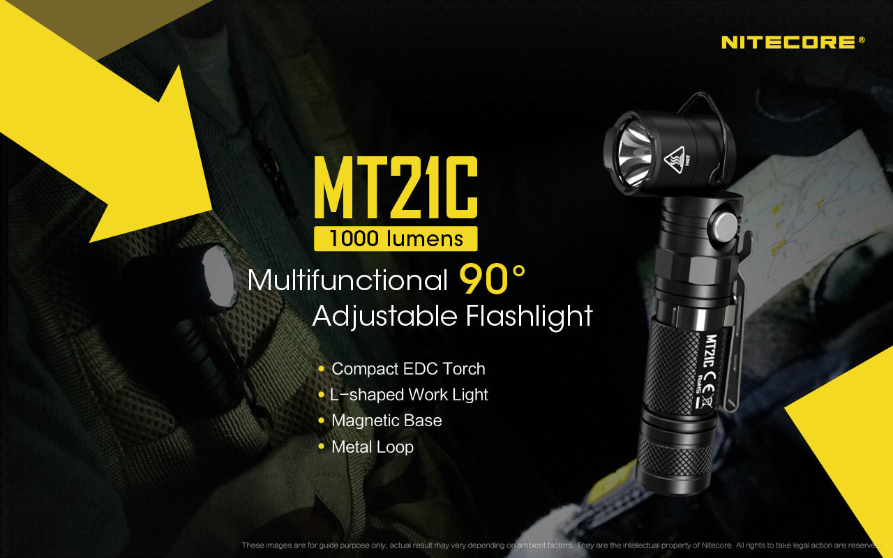 Nitecore Mt21 C 1000 Lumen Periscope Torch