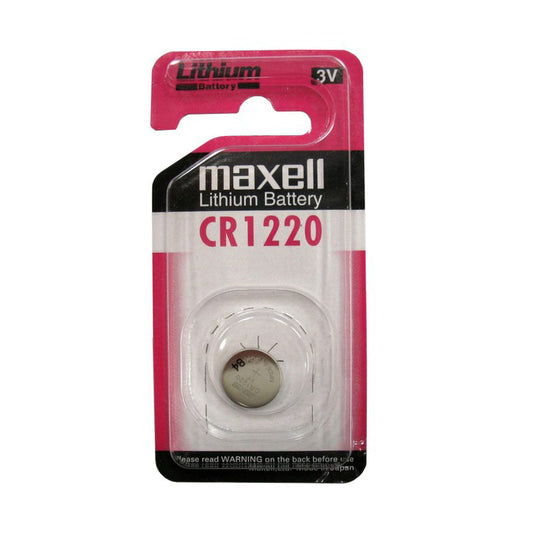 Maxell Lithium Batt Cr1220 3 V Single Blister