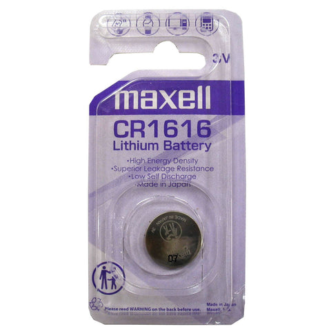 Maxell Lithium Battery Cr1616 3 V Coin Cell 1 Pack