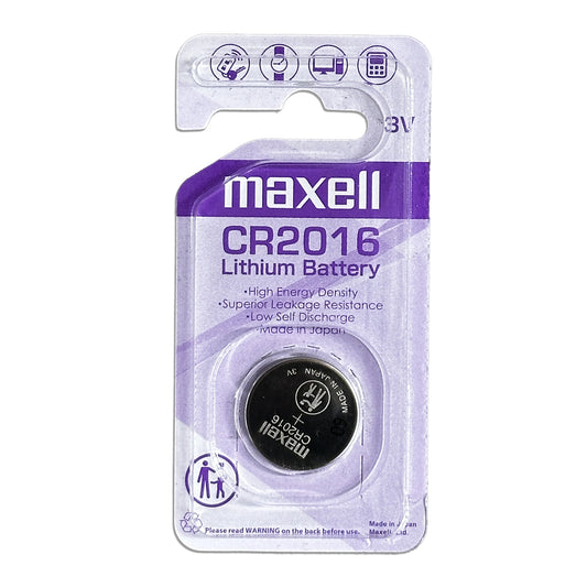 Maxell Lithium Batt Cr2016 3 V Single Blister Pack