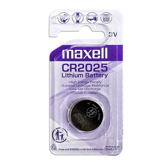 Maxell Lithium Battery Cr2025 3 V Single Blister Pack