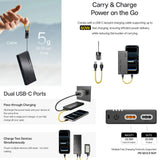 Nitecore 10,000 Mah Power Bank Gen4 Ultra Lightweight Carbon Fiber Energy Brick