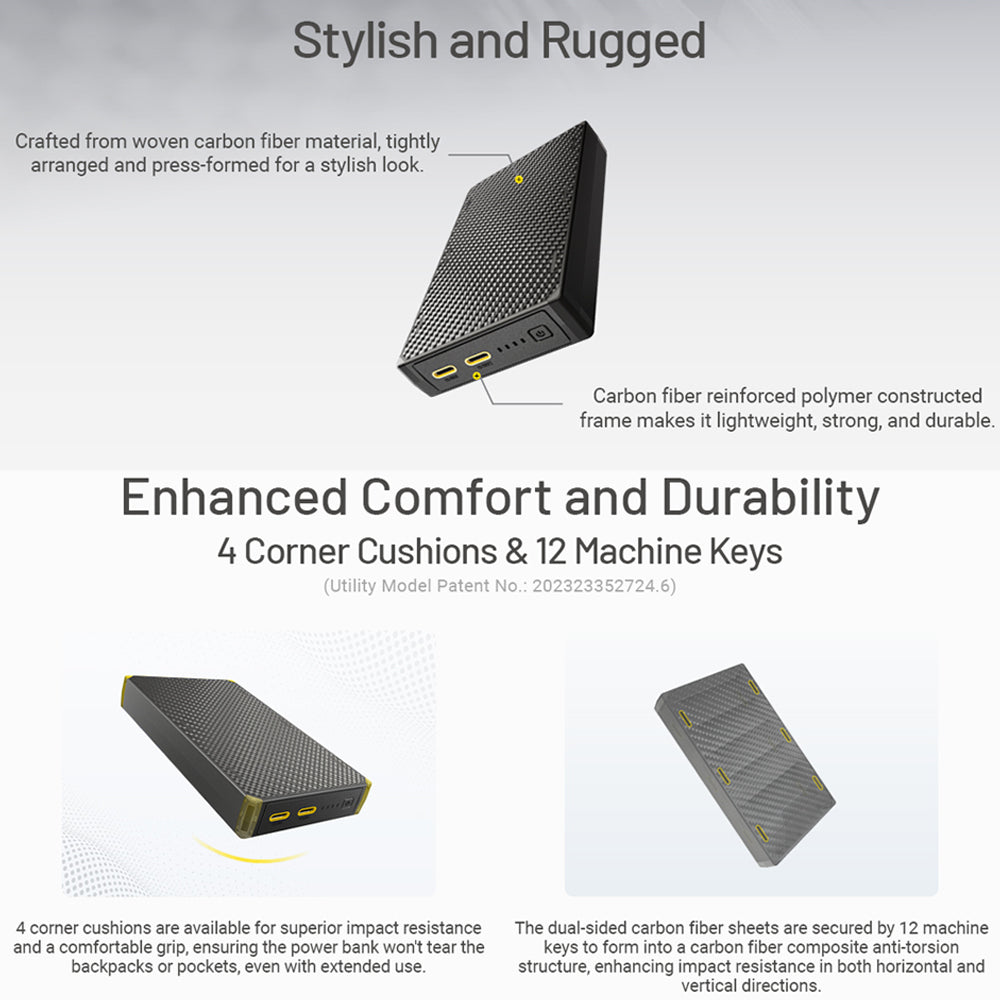 Nitecore 20000 Mah (Gen 3) Power Bank Water Resistant