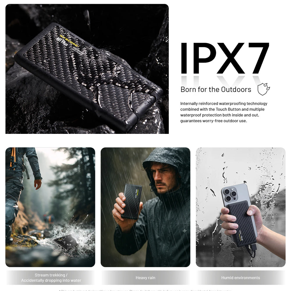 Nitecore 10,000 Mah Power Bank Competition Grade Ipx7