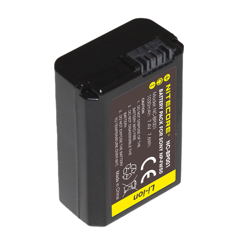 Nitecore Nc Bp001 Sony Np Fw50 Battery