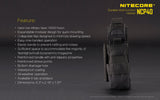 Nitecore Holster For Tactical Flashlight Mh27 / Mh27 Uv