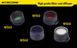 Nitecore Red Filter For 40 Mm Flashlight