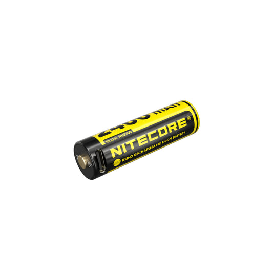 Nitecore Li Ion Rechargeable Usb C Aa Battery 2400 Mah 1.5 V 1 Pk