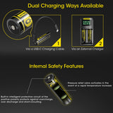 Nitecore 18650 Rechargeable Battery 3.7 V 3400 Mah