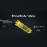 Nitecore 18650 Rechargeable Battery 3.6 V 5 A 4000 Mah