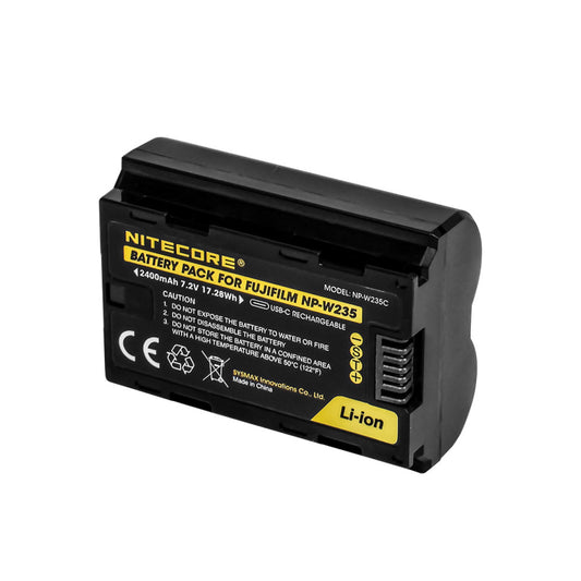 Nitecore Np W235 C Fujifilm 2400 Mah Camera Battery
