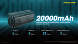 Nitecore 20000 Mah Power Bank Waterproof