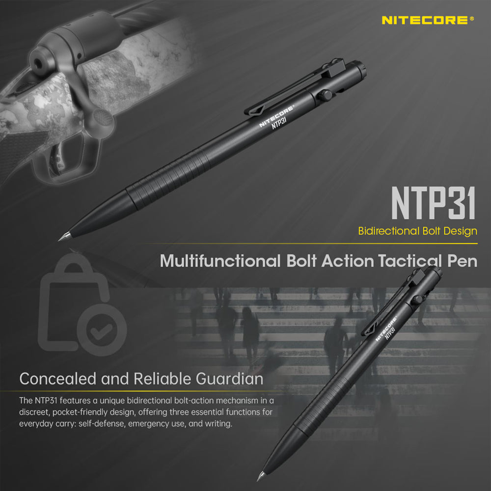 Nitecore Multifunctional Bolt Action Tactical Pen
