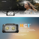 Nitecore Usb C 400 Lumens Led Mct Ultra Lightweight Headlamp Torch Black