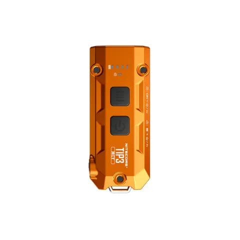 Nitecore Tip3 720 Lumen Keychain Torch Classic Alloy Orange