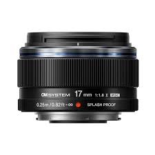 OM SYSTEM M.Zuiko 17mm F1.8 II Lens Black