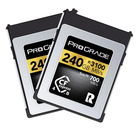 Prograde Digital Cfexpress 4.0 Type B Gold 240 Gb R3100 Mb/S W1600 Mb/S 2 Pk