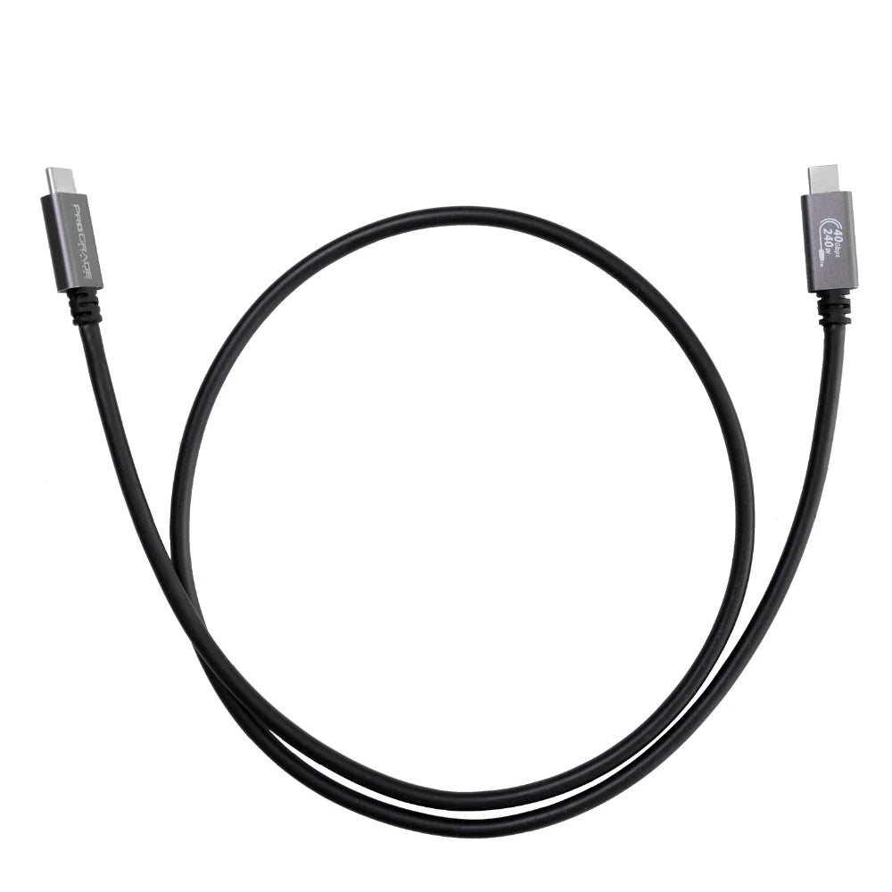 Prograde Digital Cable Usb 4.0 0.8 M Type C To Type C