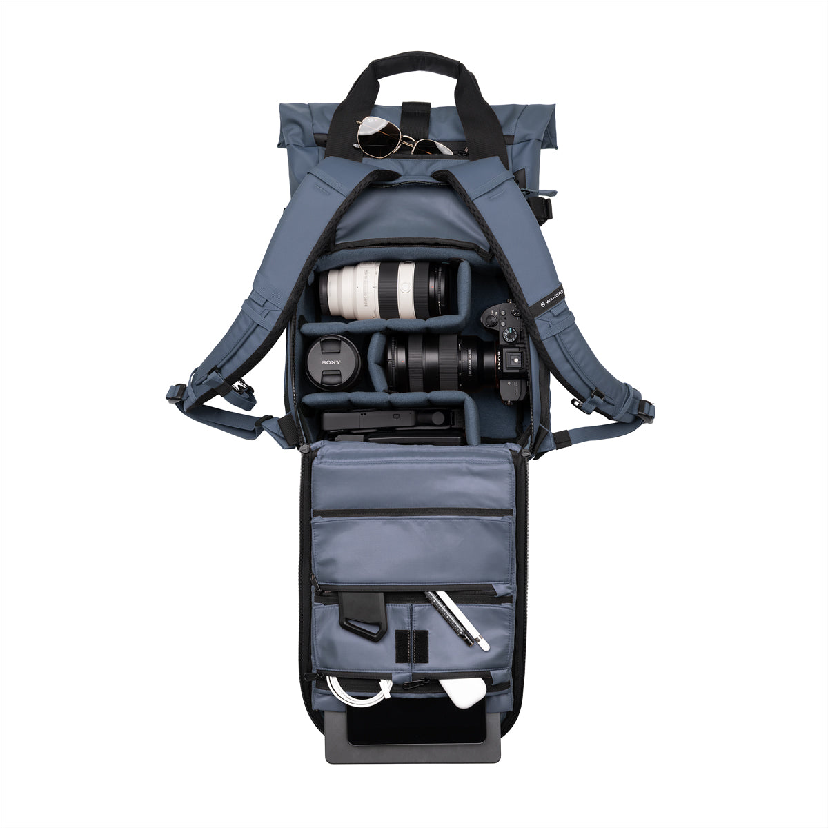 Wandrd Prvke V4 15 L Photo Bundle Camera Backpack Aegean Blue