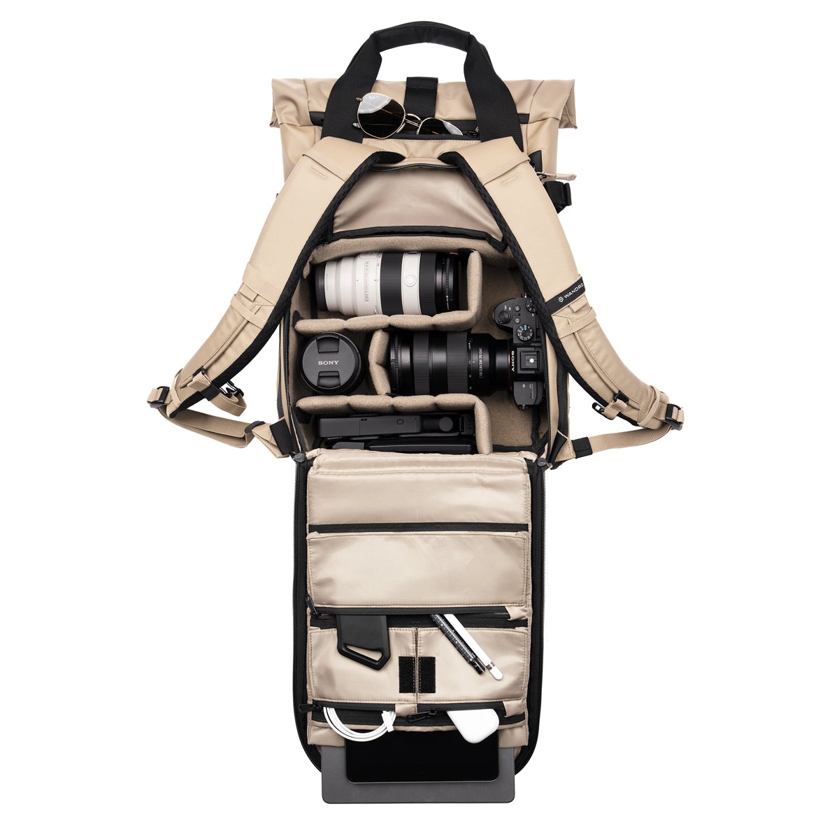 Wandrd Prvke V4 15 L Photo Bundle Camera Backpack Yuma Tan
