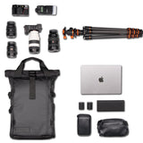 Wandrd Prvke V4 21 L Photo Bundle Camera Backpack Rhone Burgundy