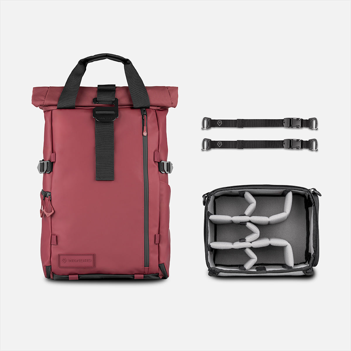 Wandrd Prvke V4 31 L Photo Bundle Camera Backpack Rhone Burgundy