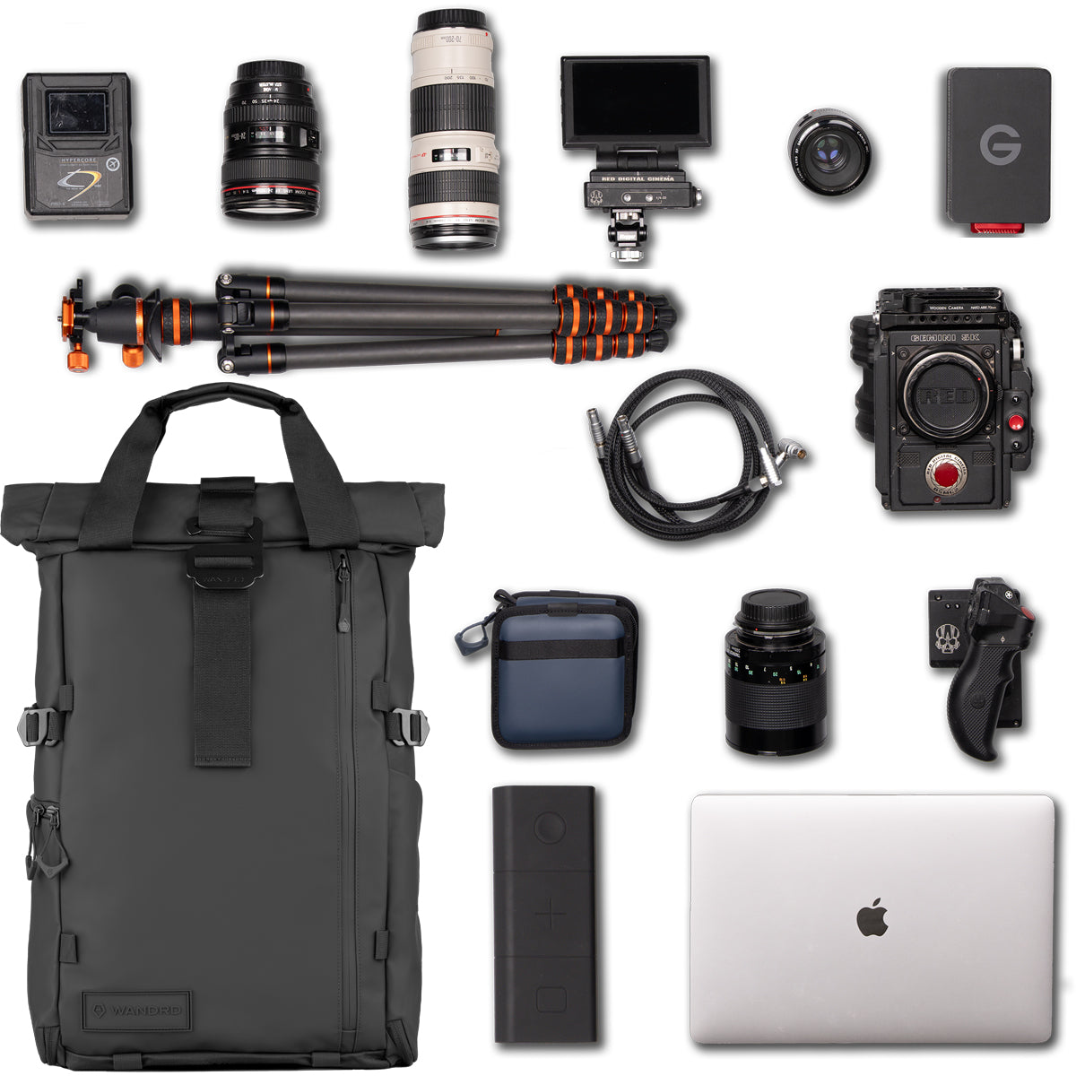 Wandrd Prvke V4 41 L Photo Bundle Camera Backpack Black