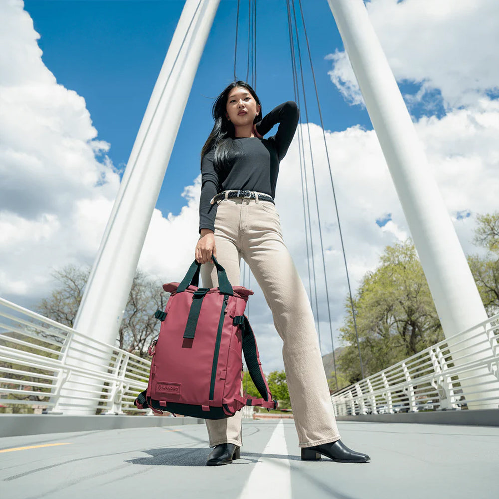 Wandrd Prvke 18 L Every Day Carry Camera Backpack Rhone Burgundy
